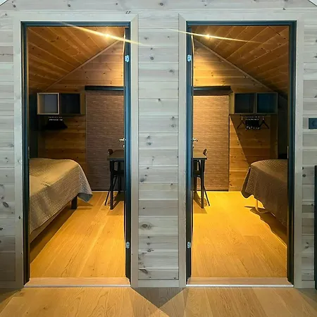 Mountain With And Trails At The Door *