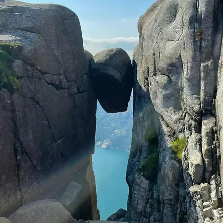 Mountain With And Trails At The Door *
